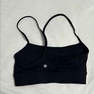 Lululemon Black Flow Y Sports Bra